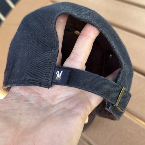 Milwaukee Brewers 47 Brand Baseball Cap with Rainbow Logo New - Picture 4 of 7